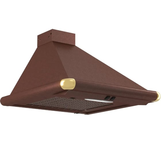 Изображение товара Кухонная вытяжка Elikor Сатурн 50П-180-В1Л, медный антик/медь/золото 221970