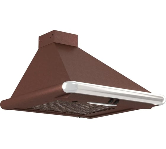 Изображение товара Кухонная вытяжка Elikor Сатурн 60П-180-В1Л, медный антик/нержавеющая сталь 222000