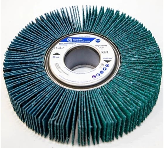 Изображение товара Круг лепестковый торцевой ОАО Волжский абразивный завод КЛ 150x50x32 цирконий P40 00-00015769