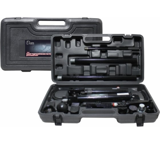 Изображение товара Набор гидравлических растяжек Lion 10т пластик. кейс TOOLS /1_ LNG-10