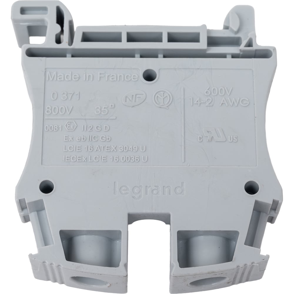 Изображение товара Винтовая клемма Legrand Viking 3, однополюсная, серый