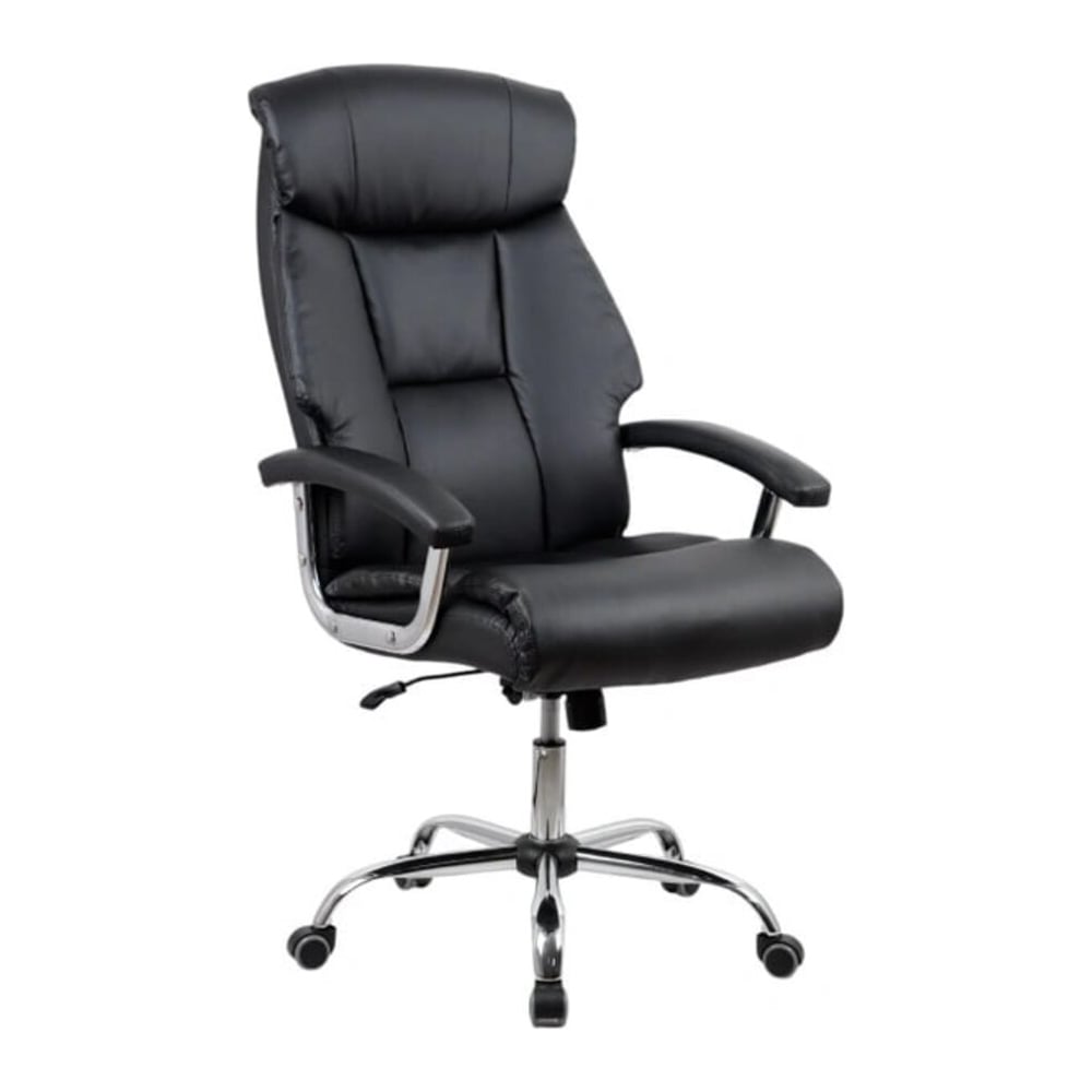 Изображение товара Офисное кресло KSG Kingstyle SHL-1 Raum Chrome черное