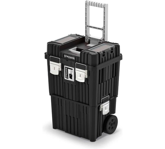 Изображение товара Набор ящиков для инструментов СпрингХауз Stronger Titan 5 in 1, черный 920215