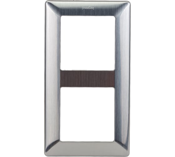 Изображение товара Рамка Legrand Valena LIFE  "Сталь".2-постовая универсальная 754152