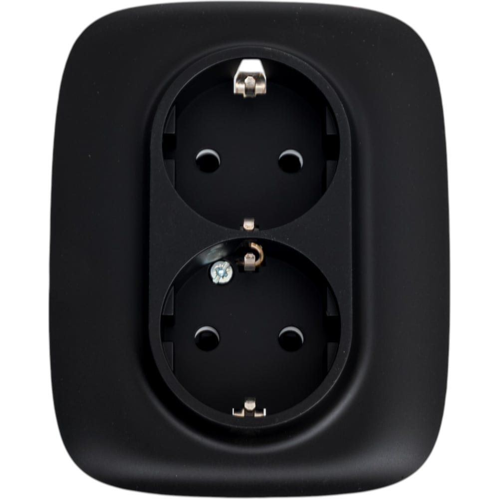 Изображение товара Силовая розетка Legrand Valena ALLURE 2х2К+З 16А 250В антрацит