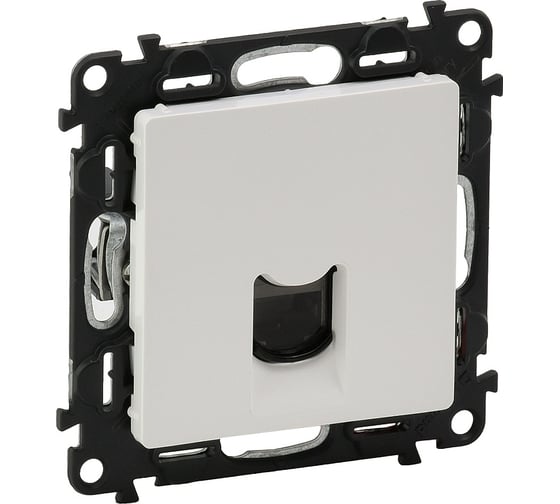 Изображение товара Компьютерная розетка Legrand Valena LIFE DIY Белый RJ45 1-ая 6 кат UTP 753442