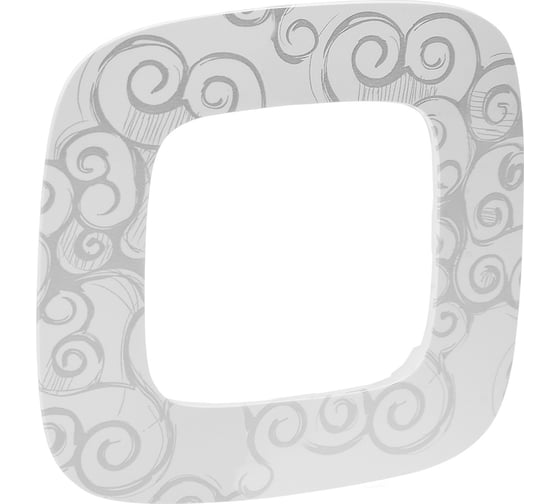 Изображение товара Рамка Legrand Valena ALLURE  "Нарцисс хром".1-постовая универсальная 754341