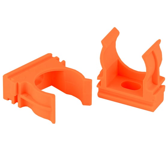 Изображение товара Крепеж-клипса ЭРА CLIP25OR для труб d-25 мм, оранжевая Б0051808