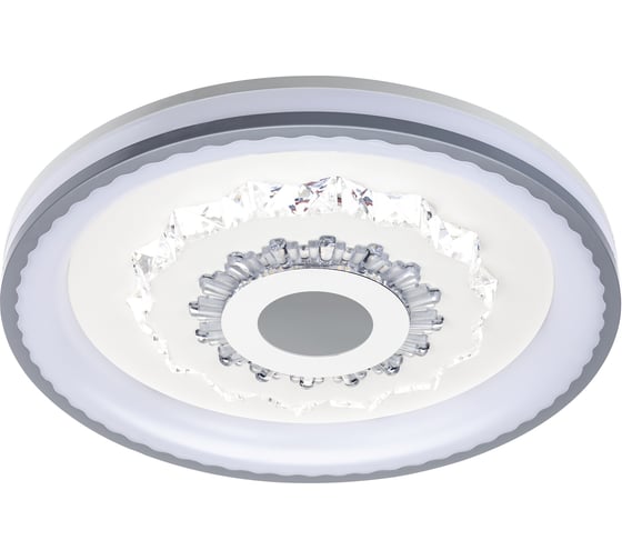 Изображение товара Светодиодная диммируемая люстра RITTER с ДУ CRYSTAL 3D 120Вт, 3000К+6000K/4200К/6000К+3000K, 7920Лм, 480x60мм 52368 0