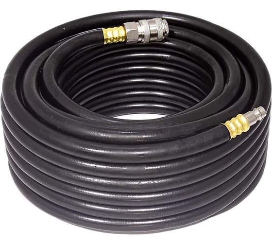 Изображение товара Шланг резиновый PI TOOLS с быстроразъёмными соединениями 17x10 - 15м 1420