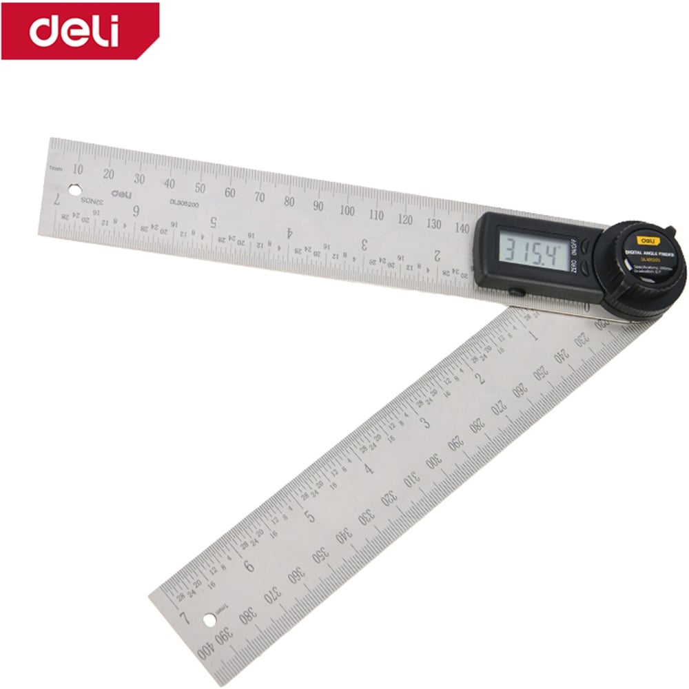 Изображение товара Угломер электронный Deli DL305200 с точностью 0,1°