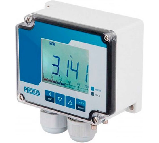 Изображение товара Датчик-реле PIEZUS APZ 2035 -100...+2000 Па 1,5% с устанавливаемыми диапазонами для измерения дифференциального давления вентиляции HVAC (ОВИК) APZ_2035-D-P-2003