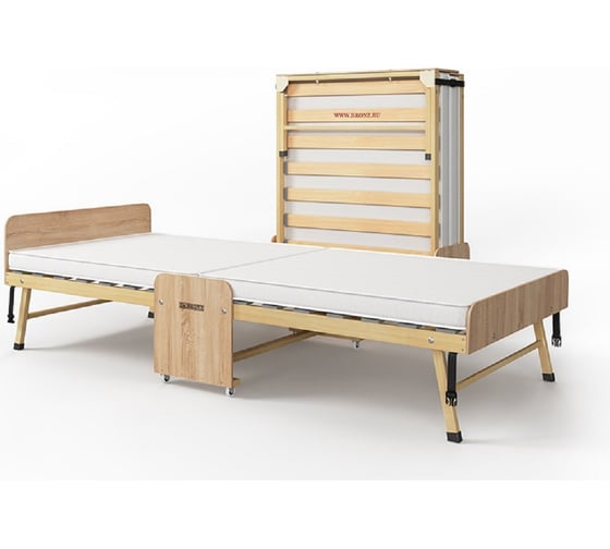 Изображение товара Ортопедическая раскладная кровать Dr. Bronz Основа сна сонома 80190101