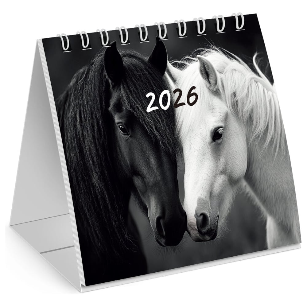 Изображение товара Настольный календарь-домик на гребне BRAUBERG 2026 Символ года компактный