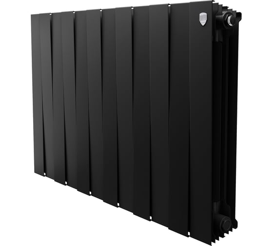 Изображение товара Радиатор биметаллический ROYAL THERMO PianoForte 500 Чёрный - 12 секц. НС-1682385