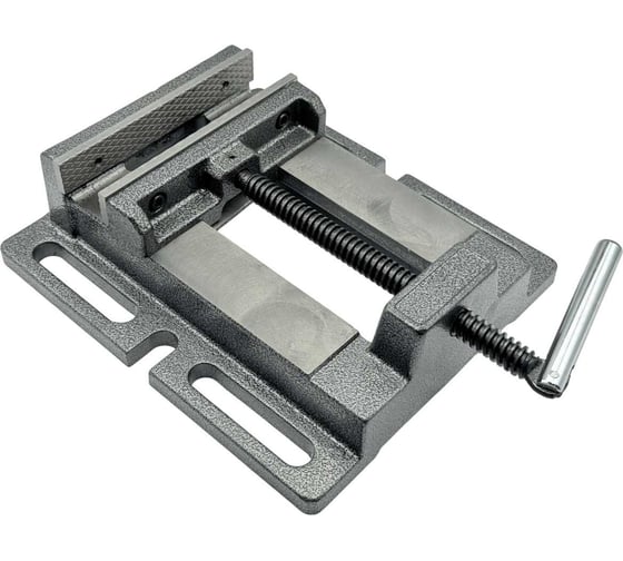 Изображение товара Тиски станочные для сверлильных станков TORNERI неповоротные L губок 100 мм, серия Q194А Т025885