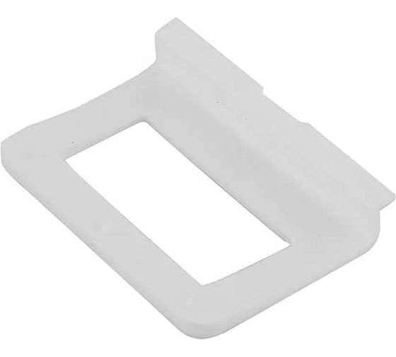 Изображение товара Ручка для москитной сетки GREEN MAX большая трапециевидная ПРОЗРАЧНАЯ, 300шт А049