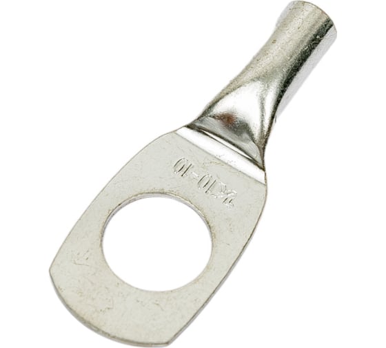 Изображение товара Кабельный наконечник KLR KL-DIN10-10 10мм2/М10 (НУ=100шт) 4001010