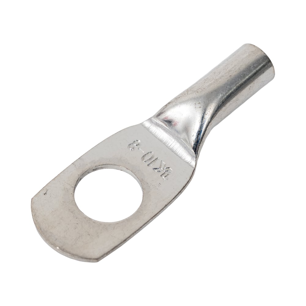 Изображение товара Кабельный наконечник кольцевой прямой M8 10 мм2 без изоляции KLR KL-DIN10-8 100 шт