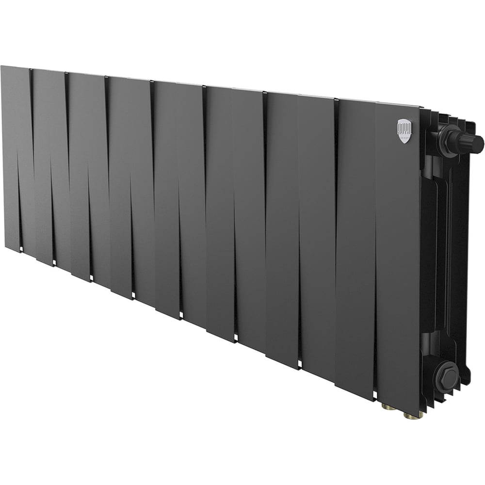 Изображение товара Биметаллический радиатор ROYAL THERMO PianoForte 300 Чёрный VR80