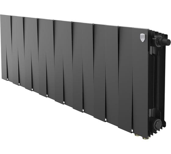 Изображение товара Радиатор биметаллический ROYAL THERMO PianoForte 300 Чёрный VR80 - 16 секц. НС-1682359