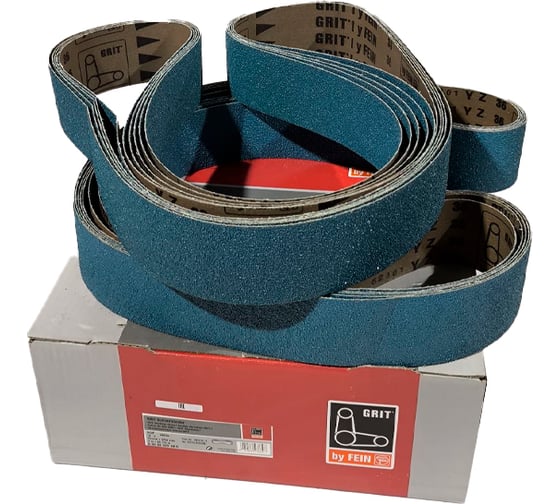 Изображение товара Шлифовальная лента Fein 75x2250 зерно K36 Z 10 шт. в упаковке 69903021000