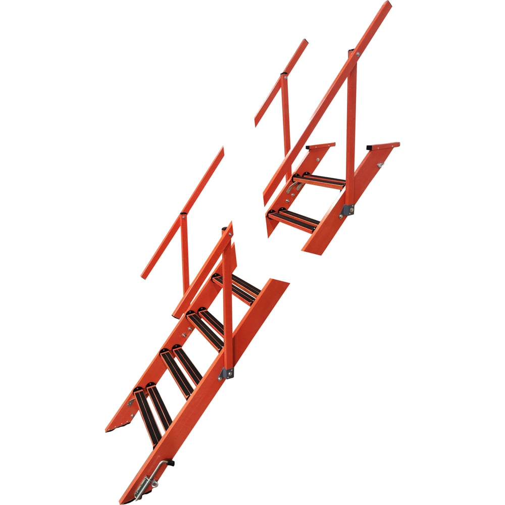 Изображение товара Трап диэлектрический стеклопластиковый ТД-4,2дп 4,2 м с двумя поручнями для безопасных работ