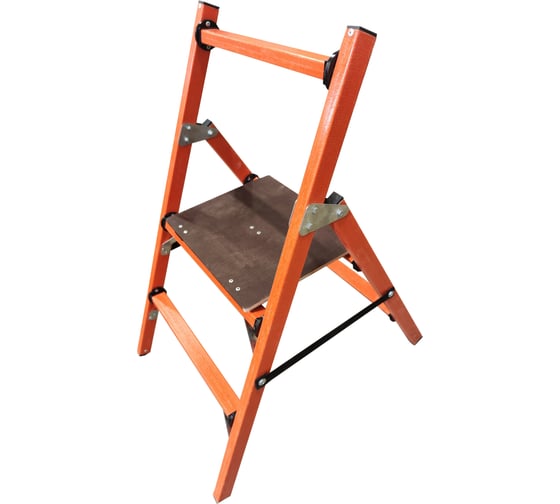 Изображение товара Стремянка стеклопластиковая диэлектрическая Диэлектрик с симметричной опорой ССД-0,5 Д401086