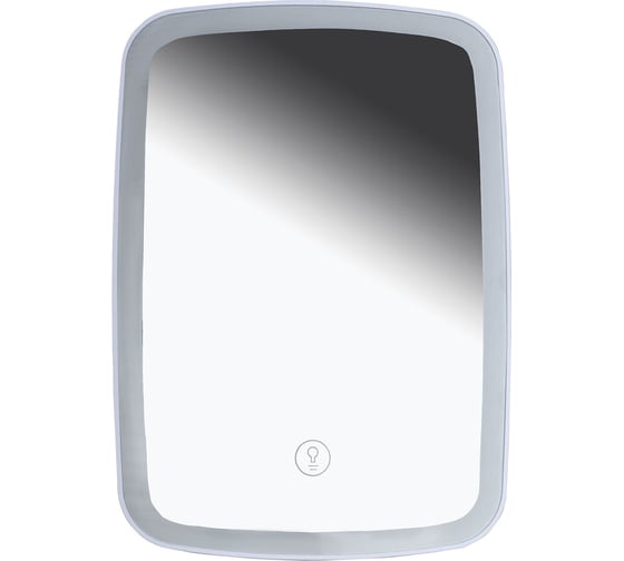 Изображение товара Зеркало настольное с подсветкой WBZ 24x17см, 3 режима свечения, аккум 800 mAh, белое 609333