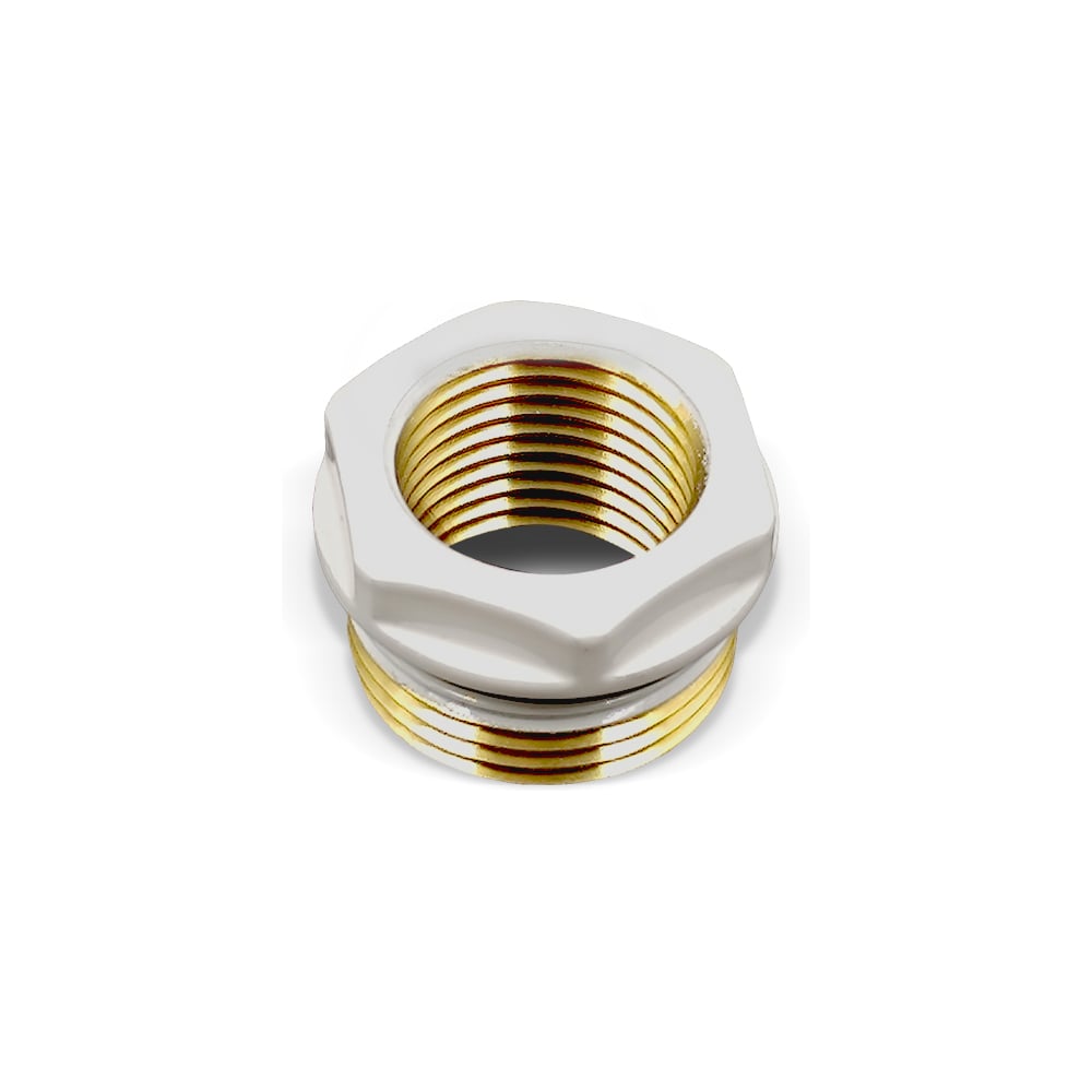Изображение товара Переходник Primoclima Armature НР-ВР 3/4x1/2, белый PC1234W