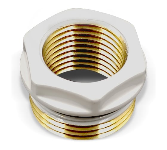 Изображение товара Переходник Primoclima Armature НР-ВР 3/4x1/2, белый PC1234W