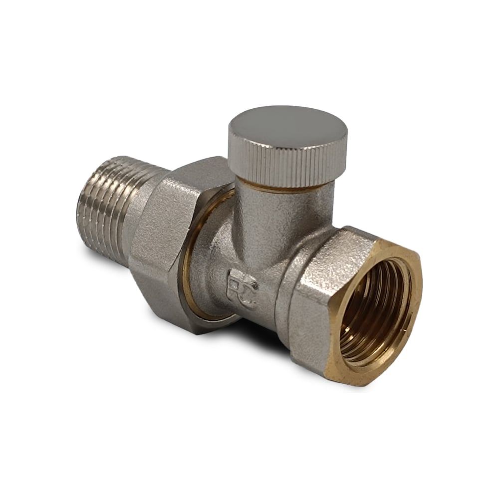 Изображение товара Запорный клапан Primoclima Armature 1/2 никелированный PC1212RS