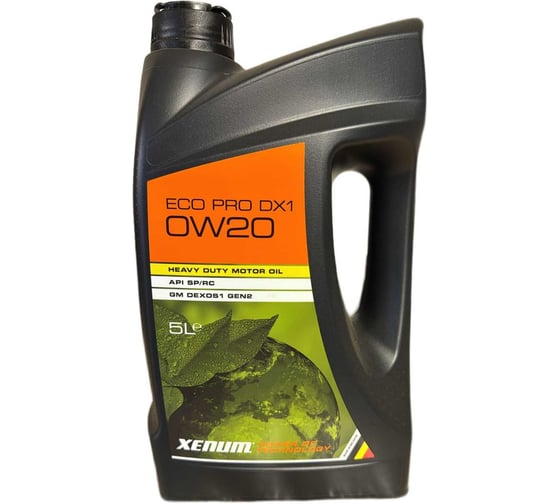 Изображение товара Синтетическое моторное масло с эстерами XENUM ECO PRO DX1 0w20, 5 л 8470005