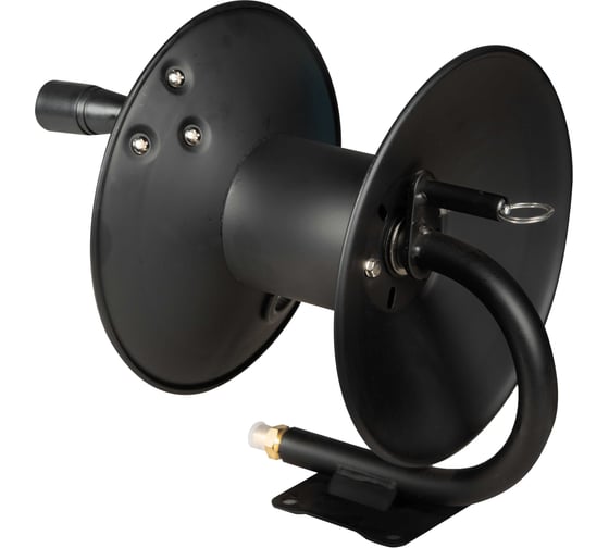 Изображение товара Катушка для шланга высокого давления ООО ТД Гидромаркет окрашенная сталь, вместимость 3/8 15m, 275bar, 3/8 внеш-3/8 внут MOHR2020001