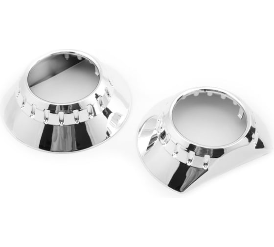 Изображение товара Маски №37 для Bi-LED линз 3, хром, компл. 2шт. MTF Light MK37C