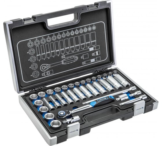 Изображение товара Набор инструментов HOEGERT TECHNIK 36 шт., 3/8 HT1R465