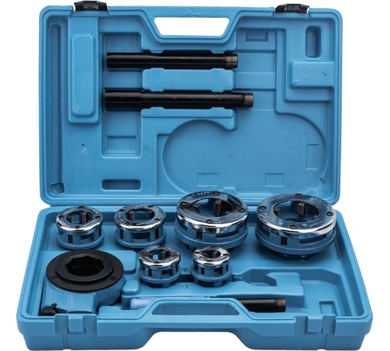 Изображение товара Набор клуппов для нарезания резьбы HOEGERT TECHNIK 1/2 - 2 HT1P636