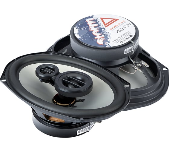 Изображение товара 3-полосная коаксиальная акустическая система AURA 7x10 (17,8x25,4см) STORM-710.3