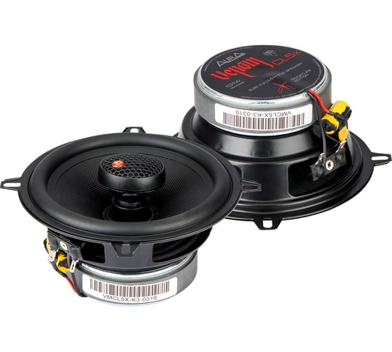 Изображение товара 2-полосная коаксиальная акустика AURA 5,25 (13 см)  61/101w, 60Hz - 20kHz, 87db VENOM-CL5X