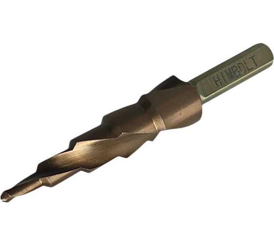 Изображение товара Сверло ступенчатое по металлу с кобальтом 5% HIMBOLT 4-12 мм HB502