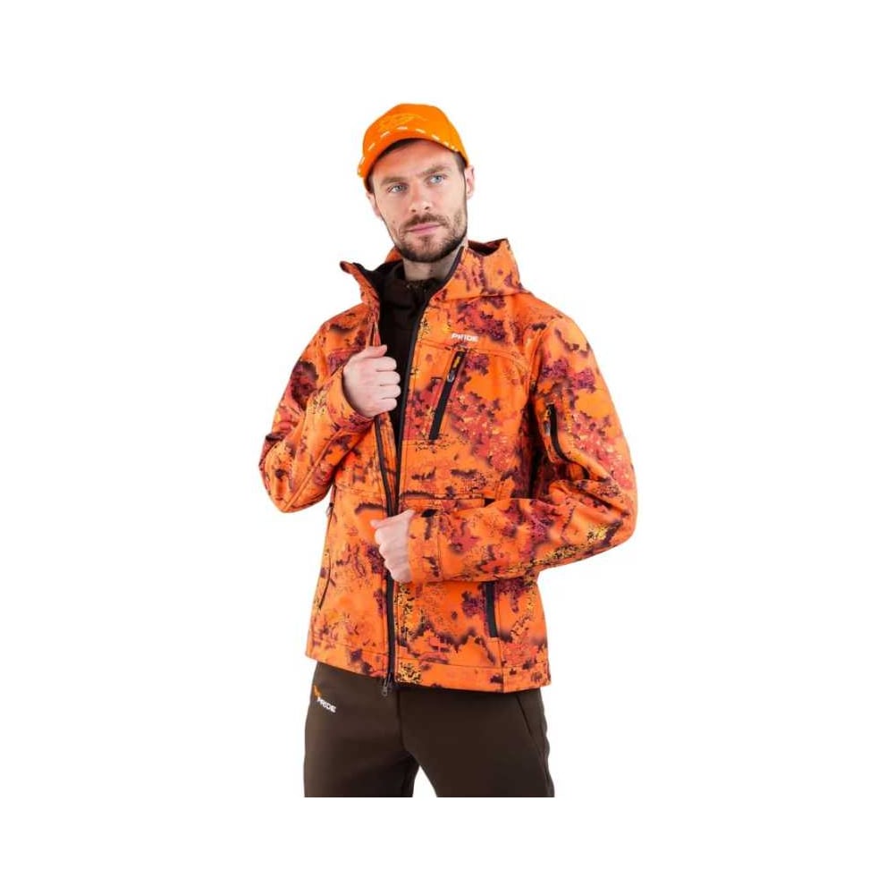 Изображение товара Куртка демисезонная PRIDE Сайга оранжевая размер 56-58