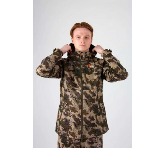 Изображение товара Костюм для охоты PRIDE Шерхан принт Уральский лес, р 52-54, рост 182-188 4660335521661