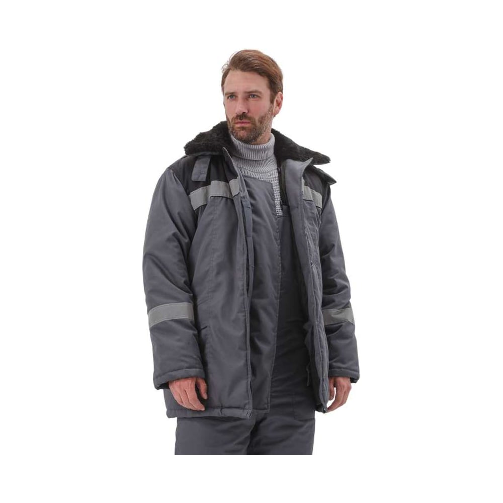 Изображение товара Мужской зимний костюм URSUS ВЬЮГА IV класс куртка полукомбинезон светозащитный 52-54