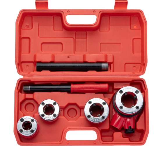 Изображение товара Клуппы трубные TORGWIN набор (1, 1/2, 1 1/4, 3/4) T1777289