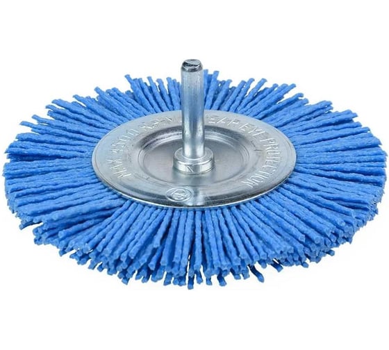 Изображение товара Корщетка дисковая Diamond Industrial 100 мм хвостовик 6 мм нейлон абразивный 1.4 мм DIDSHN100