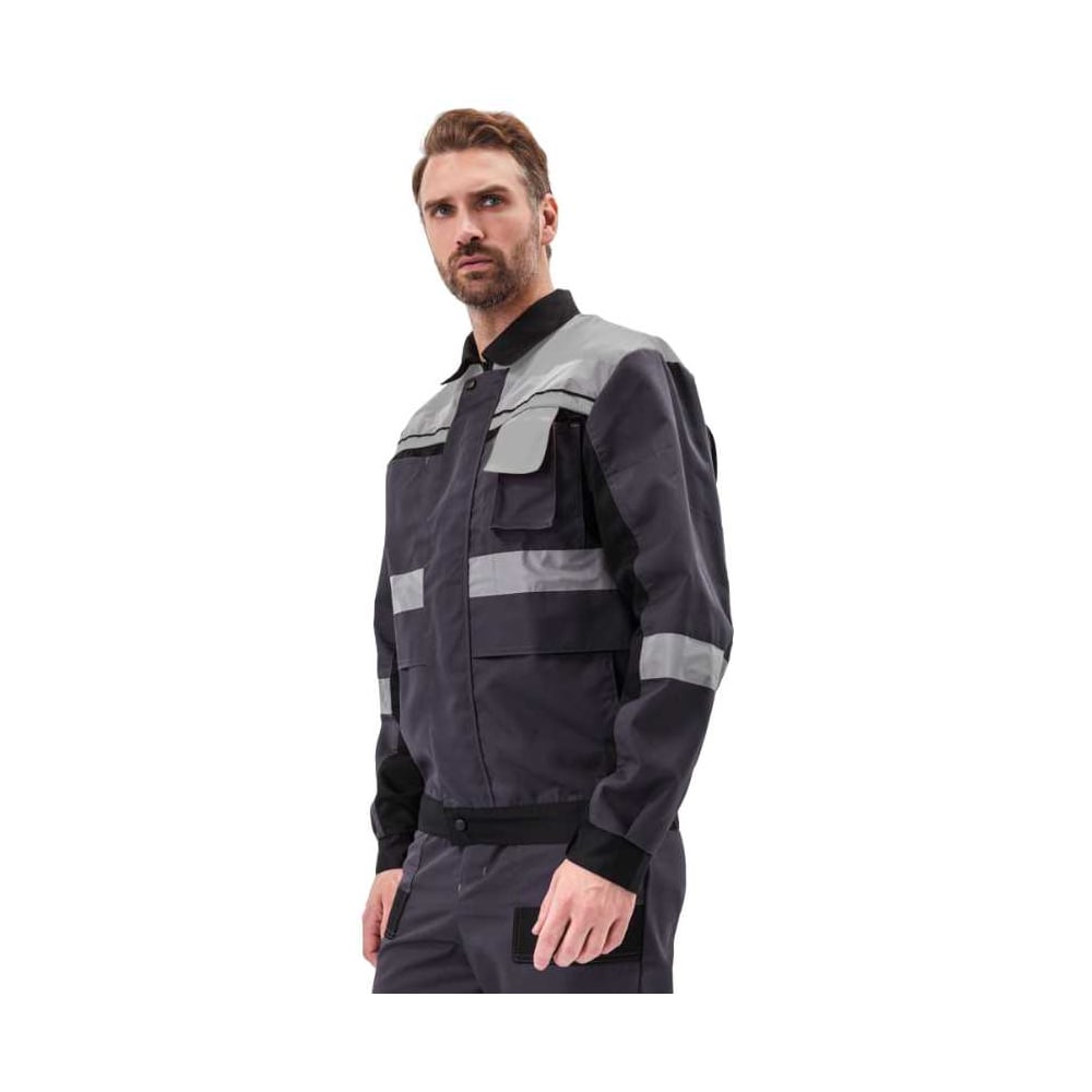 Изображение товара Летний мужской костюм Виватный URSUS с полукомбинезоном 60 62 рост 170 176 серый