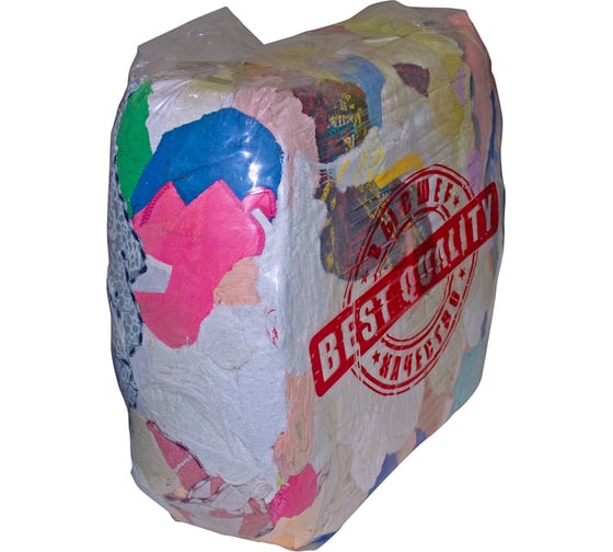 Изображение товара Ветошь махра Ресурс цветная, 10 кг КА-00000148