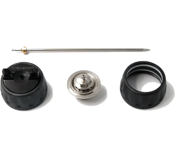 Изображение товара Набор для краскопультов WALCOM CARBONIO EVO HTE CLEAR 1.7мм (распыляющая головка, сопло, игла) W010017