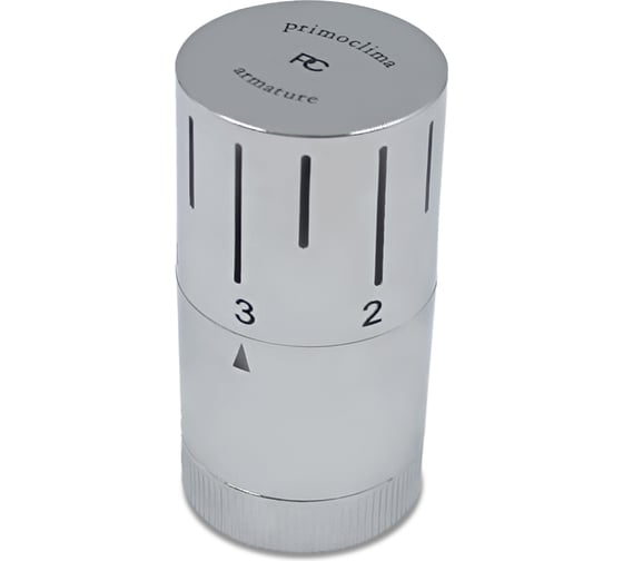 Изображение товара Термостатическая головка Primoclima Armature Tubus, М30x1,5, хром PCHEAD44C