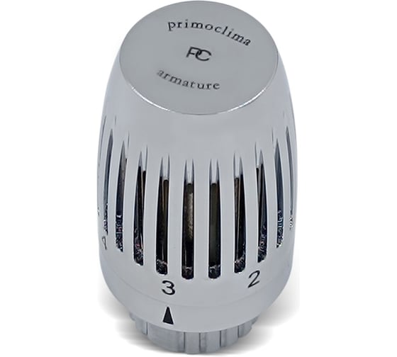Изображение товара Термостатическая головка Primoclima Armature Fly, М30x1,5, хром PCHEADGC